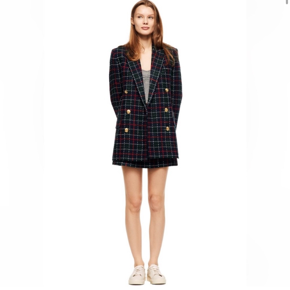 BNWT Zara Plaid Mini Skirt